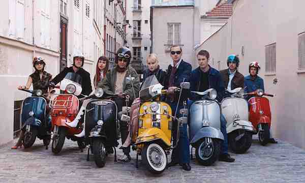 mods and rockers. Nods to the mods